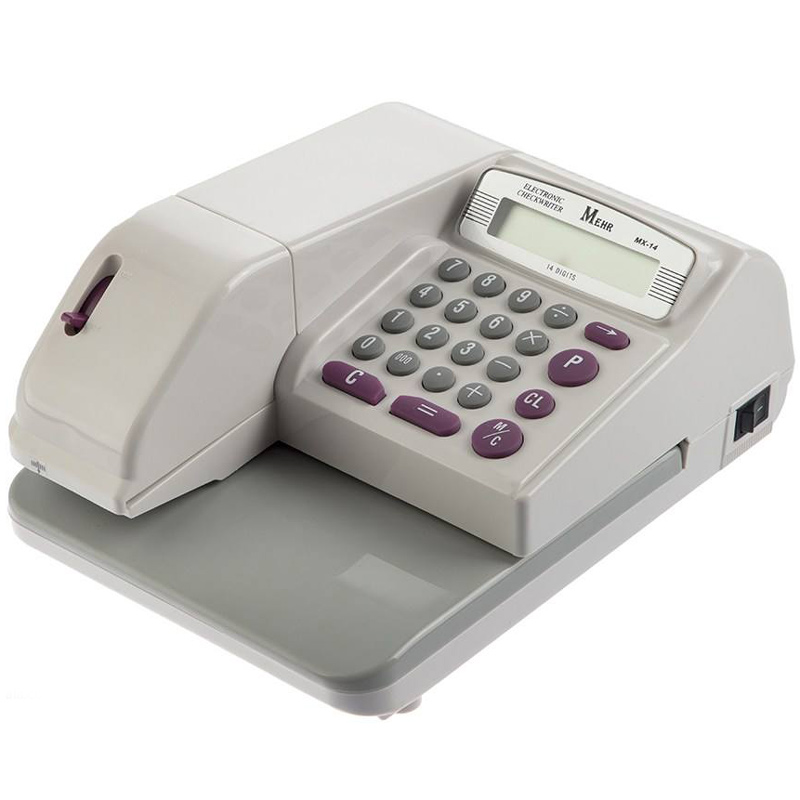  دستگاه پرفراژ چک مهر Mehr MX-14 ا Mehr MX-14 Check Printer