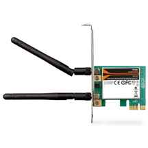  کارت شبکه بی‌سیم و مخصوص کامپیوتر دی-لینک مدل DWA-548 ا D-Link DWA-548 Wireless N300 PCI Express Desktop Adapter