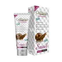  کرم فیس واش کلاژن حلزون 100 میل ا COLLAGEN face wash snail 100ml