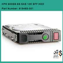  هارد سرور اچ پی 900GB 6G SAS 10K SFF HDD