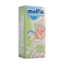  پوشک سایز 2 مولفیکس - 44 عددی ا Molfix diapers size 2-44 pieces