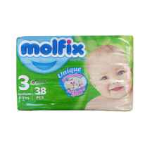  پوشک سایز 3 مولفیکس - 38 عددی ا Molfix Baby Diaper Medium Size 3 - 38 pcs