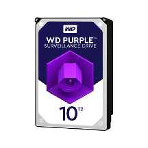  هارد دیسک اینترنال وسترن دیجیتال سری بنفش ظرفیت 10 ترابایت ا Western Digital Purple Internal Hard Drive 10TB کد 474865