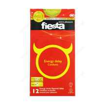  کاندوم انرژی تاخیری Energy Delay فیستا 12 عددی ا Fiesta Condoms Energy Delay 12 Numbers