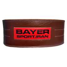 کمربند پاورلیفتینگ تمام چرم Bayer