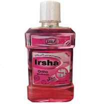  محلول دهانشویه ارتودنسی آنتی پلاک ایرشا ا Ortho Mouthwash Irsha