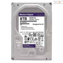  هارد دیسک اینترنال وسترن دیجیتال سری بنفش ظرفیت 8 ترابایت ا Western Digital Purple Internal Hard Drive 8TB کد 440704