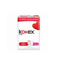 نوار بهداشتی کوتکس Kotex ترکیه سایز بزرگ بسته 20 عددی ا Kotex hygienic pad large size Pack 20