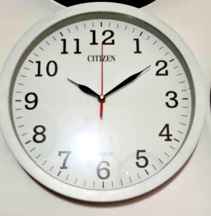 ساعت دیواری سیتیزن سفید قطر ۳۳ برند سیتیزن - سفید ا watch