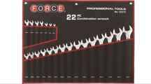 ست آچار یکسر تخت یکسر رینگ کاور دار 22 عددی فورس – FORCE مدل 5221C