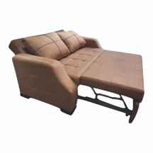  مبل تخت خوابشو سه نفره مدل تارا - سفید چرمی