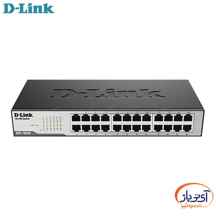  سوییچ 24 پورت غیر مدیریتی و دسکتاپ دی لینک مدل DES-1024D ا D-Link DES-1024D 24-ports 10/100Mbps Unmanaged Desktop Switch