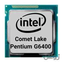  پردازنده اینتل مدل Pentium G6400 سری Comet Lake بدون جعبه