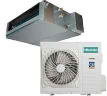  داکت اسپلیت هایسنس مدل AUD-48HXE4FHH ظرفیت 48000 ا Hisense AUD-48HXE4FHH 48000 Ducted Split