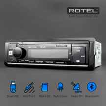  رادیو پخش خودرو (ضبط ماشین) روتل مدل BE-1500 پنل جدا