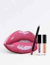ست کانتور لب هدی بیوتی ا Huda beauty contour & strobe lip set
