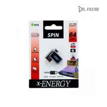 فلش ۶۴ گیگ ایکس-انرژی X-Energy SPIN OTG ا X-Energy SPIN 64GB OTG flash memory