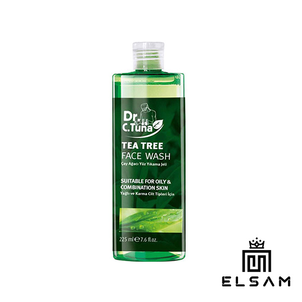 ژل شوینده صورت مناسب برای پوست های چرب و مستعد جوش حاوی عصاره درخت چای حجم 225 میل فارماسی ا FARMASI TEA TREE FACE WASH