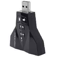  کارت صدا USB مدل 3D ا 3D USB Sound Card