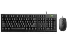  کیبورد و موس رپو X120Pro Black ا Rapoo X120Pro Keyboard & Mouse