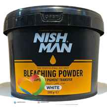  پودر دکلره سفید دو کیلویی نیش من NISH MAN White Powder حجم 2000 گرم