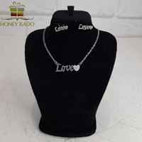 نیم ست استیل Love