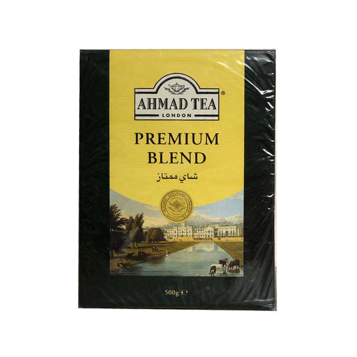  چای احمد انگلیسی اصل مدل پریمیوم بلند Ahmad Tea Premium Blend وزن 500 گرم ا Ahmad