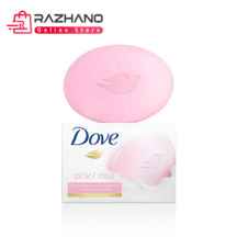  صابون داو صورتی Dove Pink با رایحه گل رز مقدار ۱۳۵ گرم