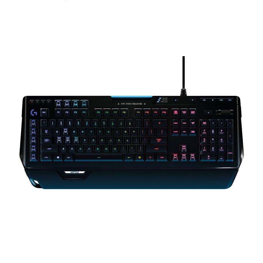  کیبورد مخصوص بازی لاجیتک مدل G910 Orion SPECTRUM ا Logitech G910 Orion SPECTRUM Gaming Keyboard