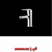  شیر روشویی کاج وایت درخشان ا Chrome Basin White Kaj