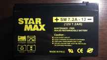  باتری یو پی اس استار مکس (StarMax UPS battery). 12ولت-7.2 آمپر