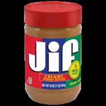  کره بادام زمینی کرمی جیف مقدار 454 گرم ا Jif Creamy Peanut Butter 454gr