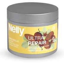  ماسک موی ترمیم کننده فوق قوی عصاره شکوفه بادام نلی 300 میل ا Nelly Extra Repairing Almond Oil Extract Hair Mask 300ml