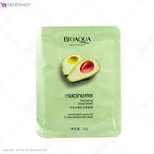  ماسک ورقه ای صورت بیوآکوا مدل آووکادو 25 گرمی ا Bioaqua niacinome shea mask 25g کد 395881
