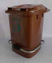  سطل زباله پلاستیکی مخزن پلی اتیلن پدال دار 40 لیتری ا Bucket 40