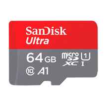  کارت حافظه MicroSD سن دیسک مدل Ultra ظرفیت 64 گیگابایت 120MB s ا Sandisk Ultra MicroSD 64Gb - 120MB/s