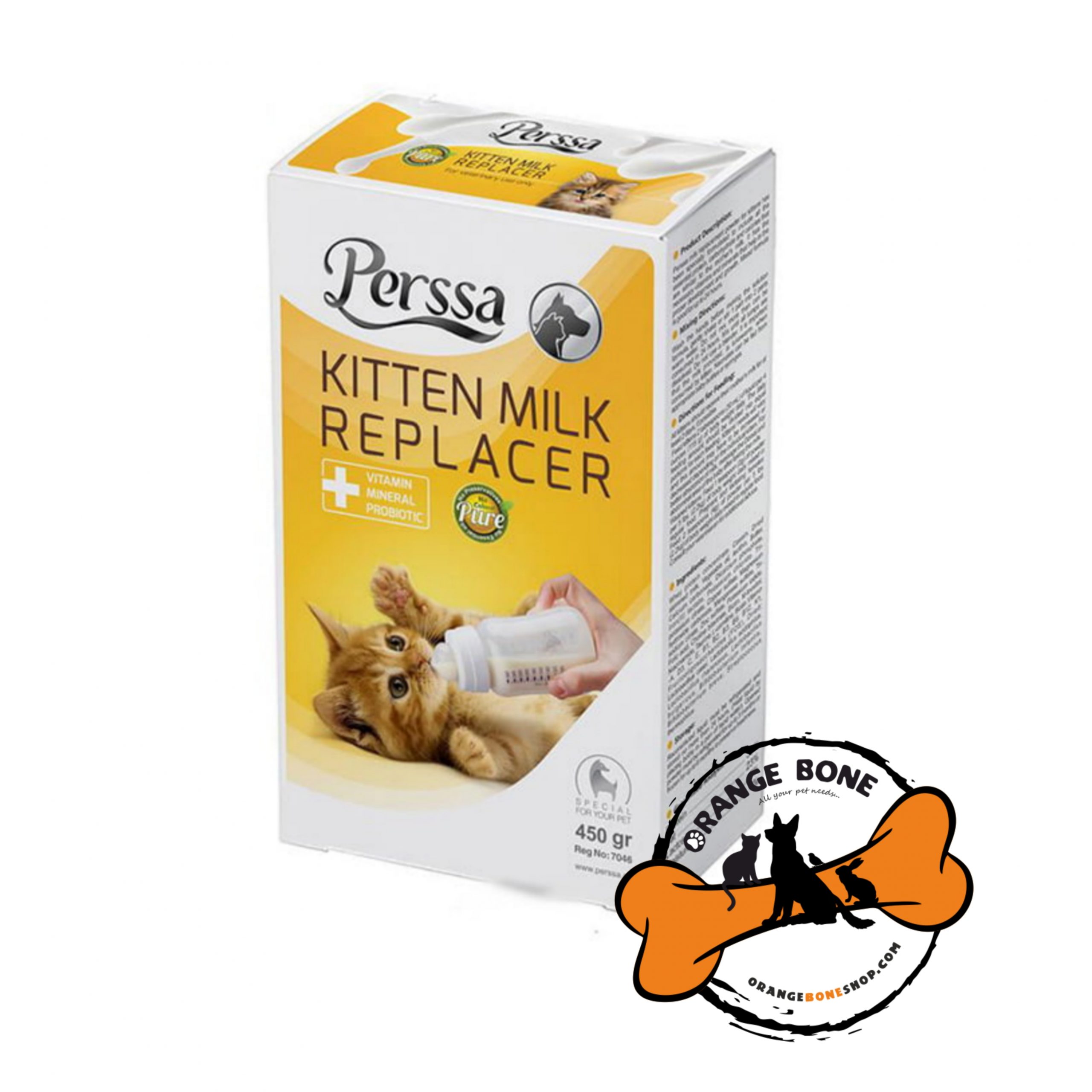  شیر خشک مخصوص نوزاد گربه پرسا (450گرم)