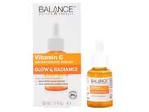  سرم بالانس اکتیو فرمولا درخشان کننده و روشن کننده ویتامین C ا vitamin C brightening serum glow & radiance BALANCE active formula کد 357781