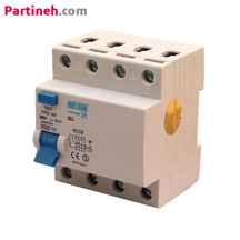 کلید محافظ جان سه فاز (سه پل+نول) 25 آمپر پارس فانال (30mA) ا PARS FANAL Residual Current Circuit Breaker 30mA