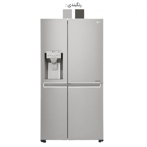  یخچال فریزر ساید بای ساید ال جی مدل J34 ا LG Side by Side Refrigerator J34 کد 340854