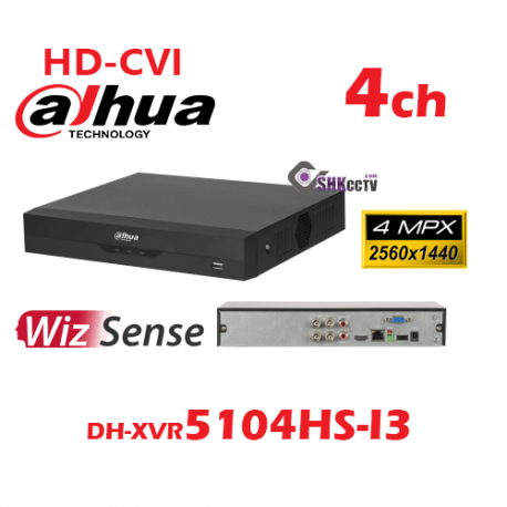 دستگاه ضبط تصاویر 4 کانال داهوا HDCVI Dahua DH-XVR5104HS-I3