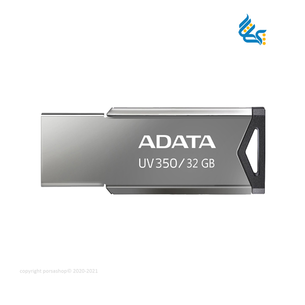  فلش مموری ای دیتا مدل UV350 USB3.2 ظرفیت 32 گیگابایت ا UV350 USB3.2 AData Flash Memory Capacity 32GB