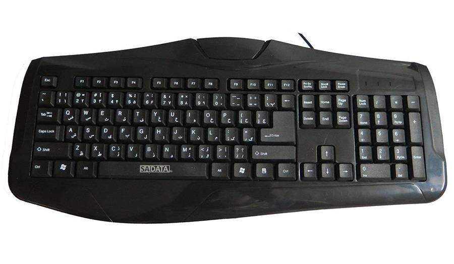  کیبورد باسیم سادیتا مدل SK-1600S ا SADATA SK-1600S Wired Keyboard
