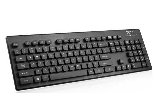  کیبورد تسکو مدل TK8022 با حروف فارسی ا Tsco TK8022 Keyboard With Persian Letters