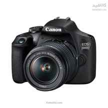  Digital Camera Canon EOS 2000D 18-55mm DC III ا دوربین دیجیتال کانن EOS 2000D با لنز 18-55 میلی‌متر DC III کد 300826