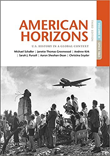  دانلود کتاب American Horizons: U.S. History in a Global Context, Volume II: Since 1865 (3rd Edition) - Epub + Converted pdf