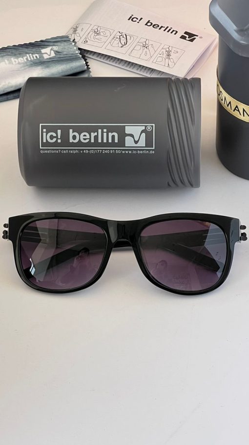  عینک آفتابی زنانه و مردانه آیس برلین کائوچویی مدل IC BERLIN FAHHLERER KLAUSE