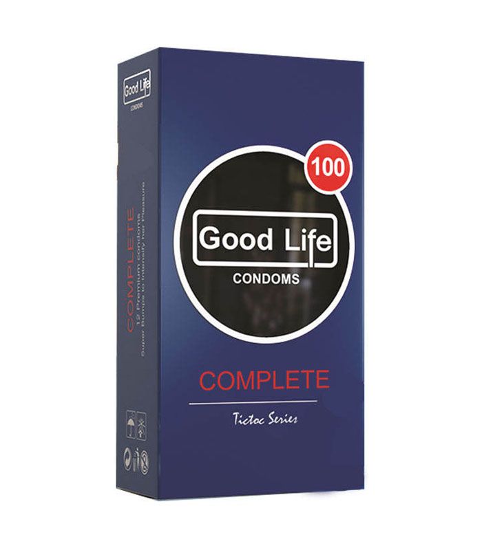  کاندوم گودلایف مدل کامل Good Life Complete بسته 12 تایی