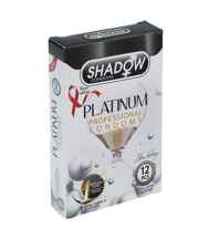 کاندوم شادو تاخیری مدل Shadow Platinum بسته 12 تایی
