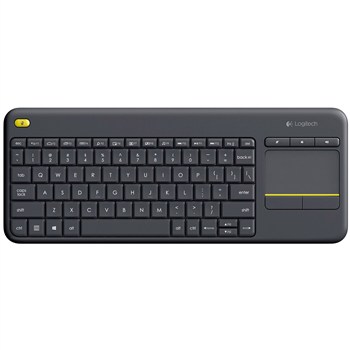  کیبورد بی سیم لاجیتک مدل K400 Plus ا Logitech K400 Plus Wireless Keyboard کد 298320